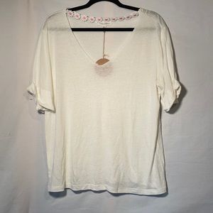 Boutique brand short sleeve top!!